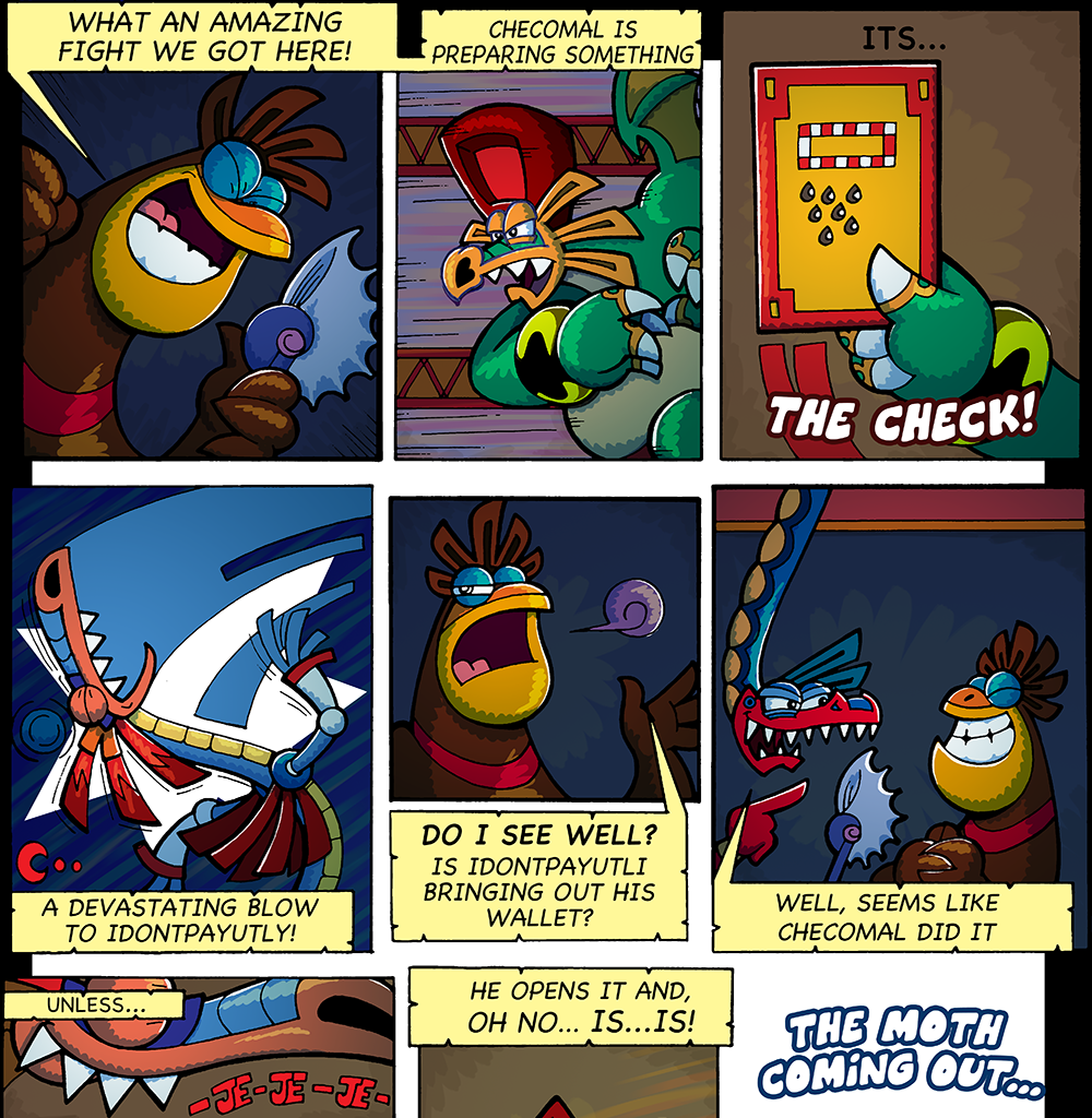 Macoatl - Episode 77, Page 1: The sun and the jaguars 57